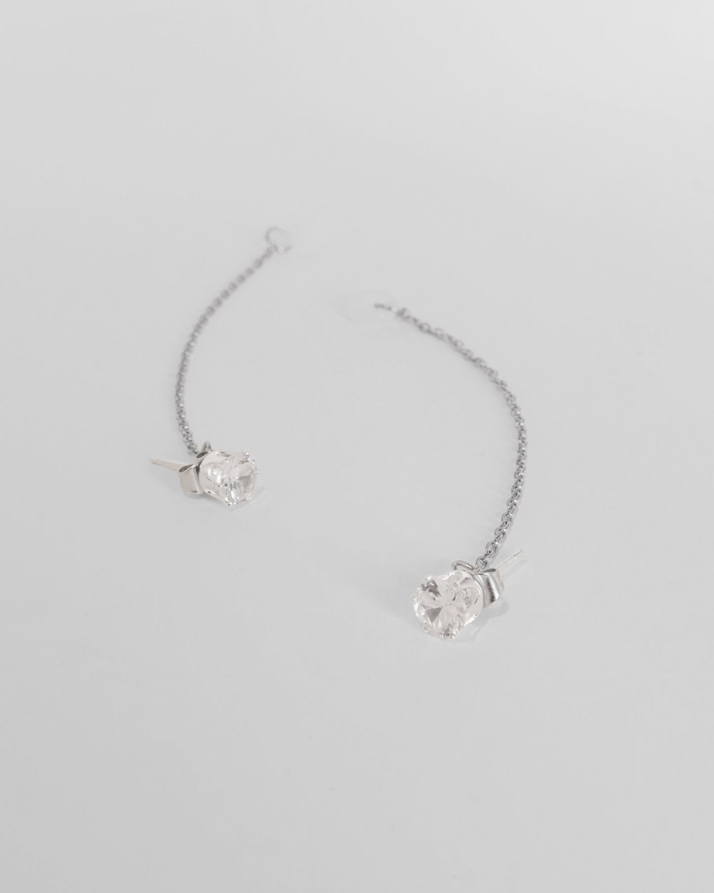 HearRings ® | Silver | Crystal Earring