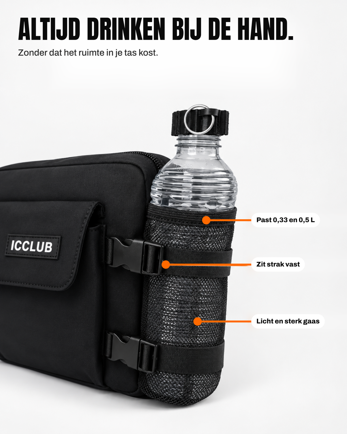 BOTTLE BAG ® | BLACK