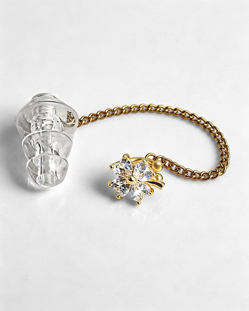HearRings ® | Gold | Blossom Earcuff
