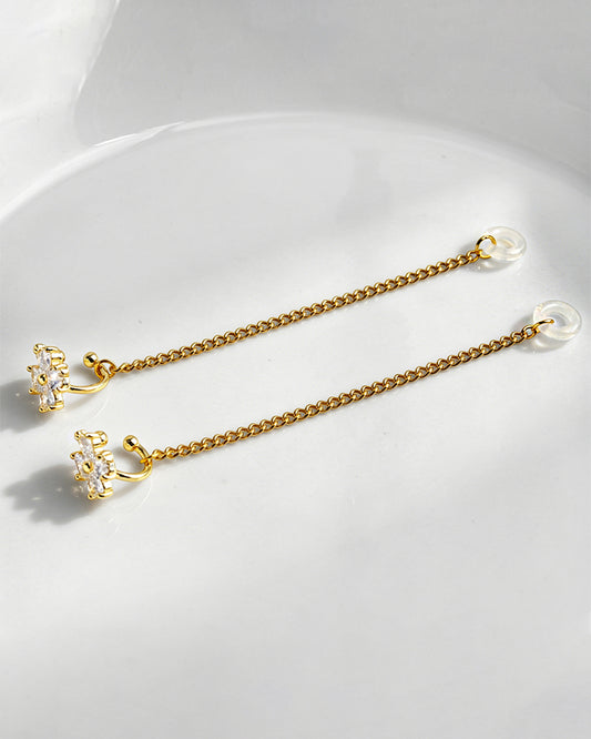 HearRings ® | Gold | Blossom Earcuff