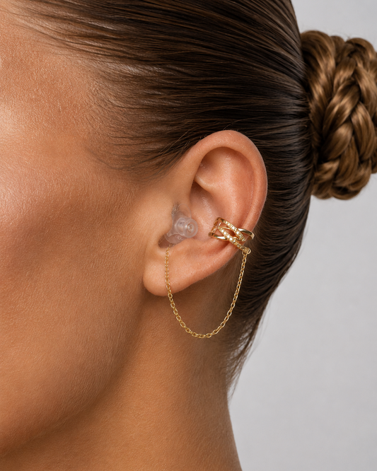 HearRings ® | Gold | Nova Earcuff